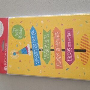 New 8 Kids Birthday American Greetings Card & Envelope